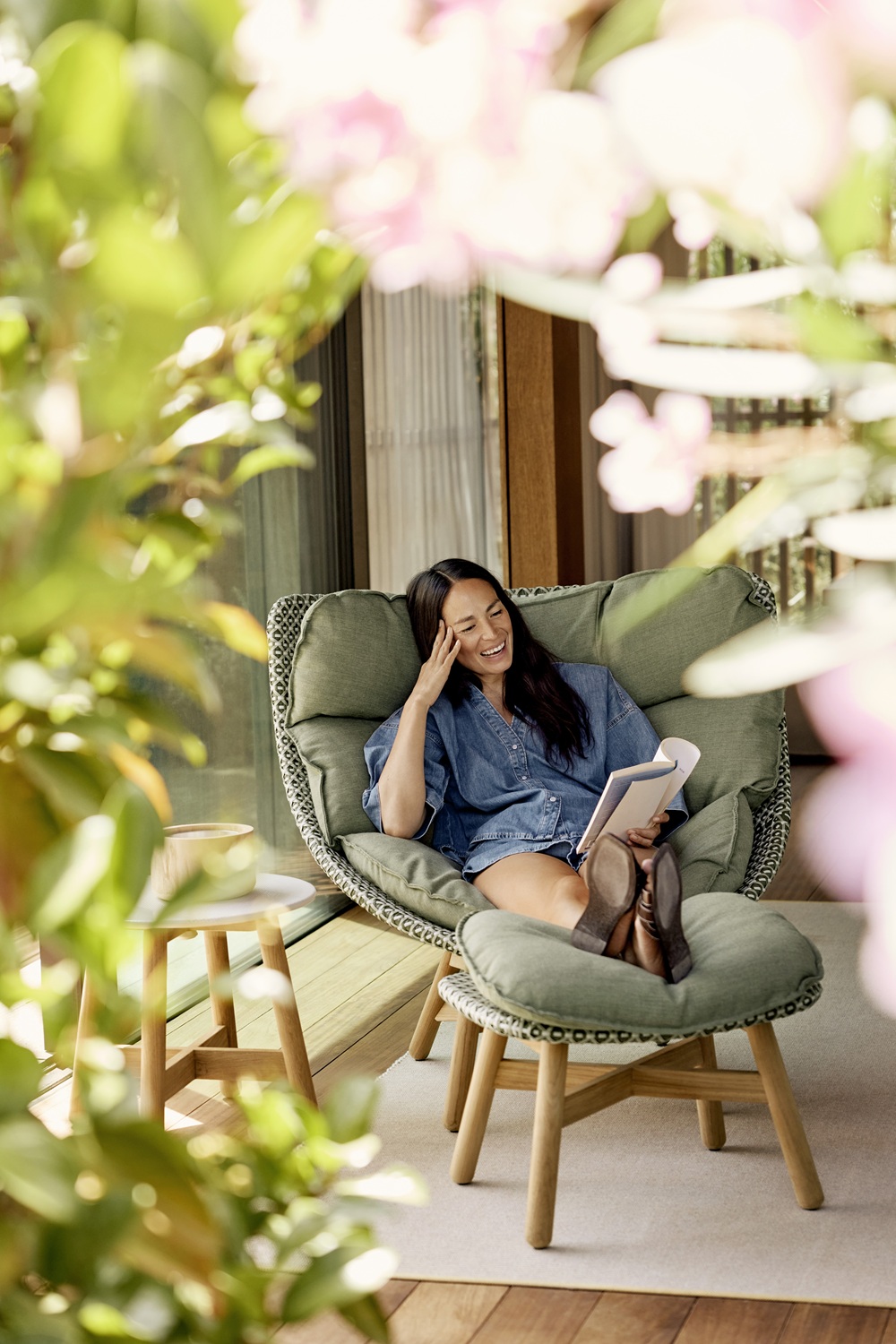 Mbrace Outdoor Wing chair Fauteuil à haut dossier Dedon