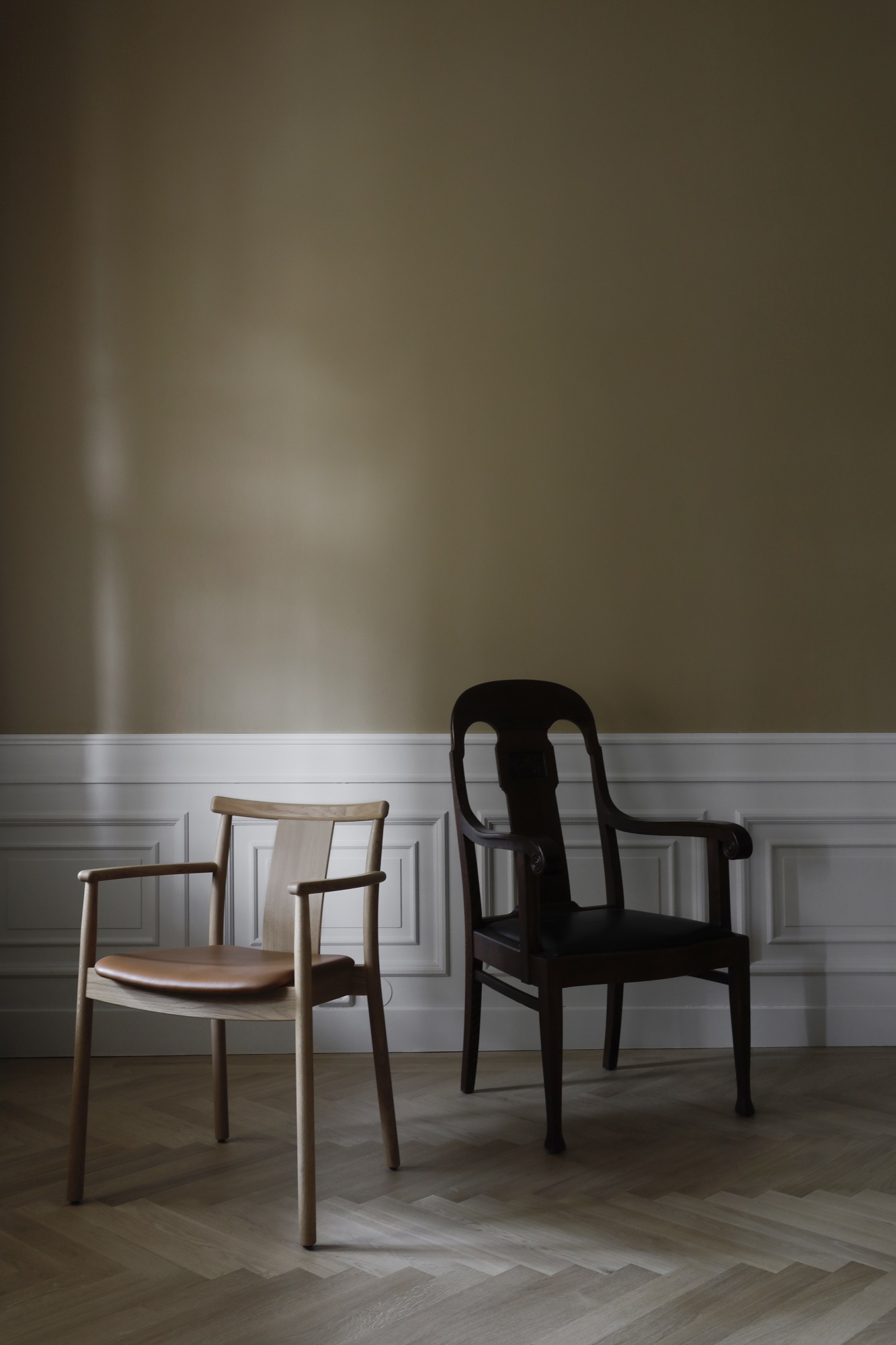 Merkur Dining Chair chaise avec accoudoirs / chaise de salle à manger Audo Copenhagen