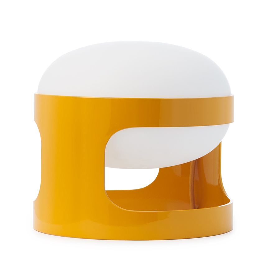 KD28 Table lamp Lampe de table Kartell Jaune moutarde