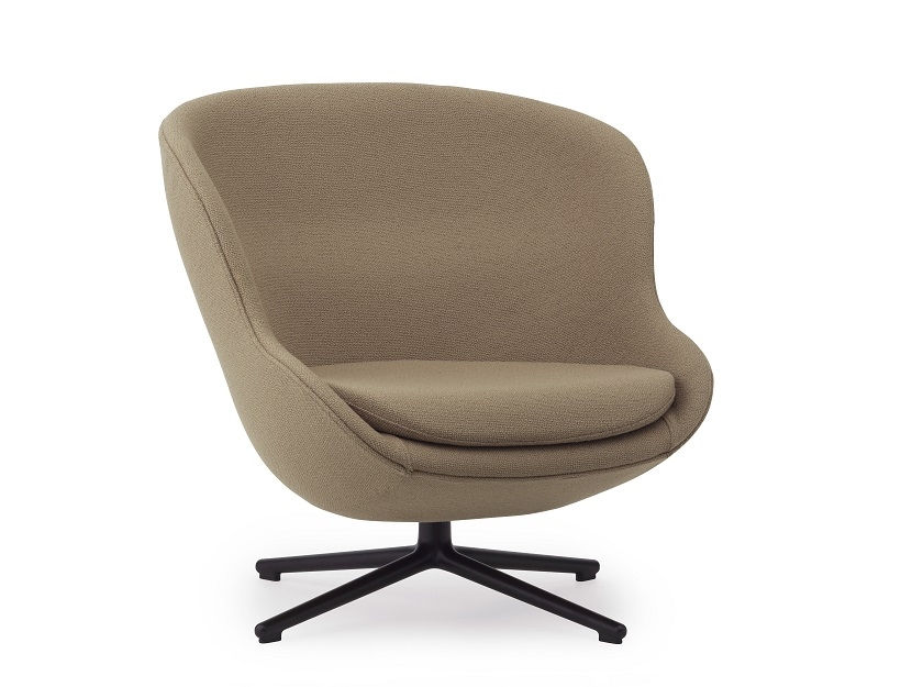 Hyg Lounge Chair Low Swivel Fauteuil Normann Copenhagen