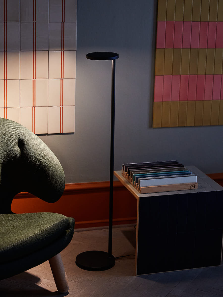 Oblique Lampadaire Anthracite mat Flos OFFRE SPECIALE