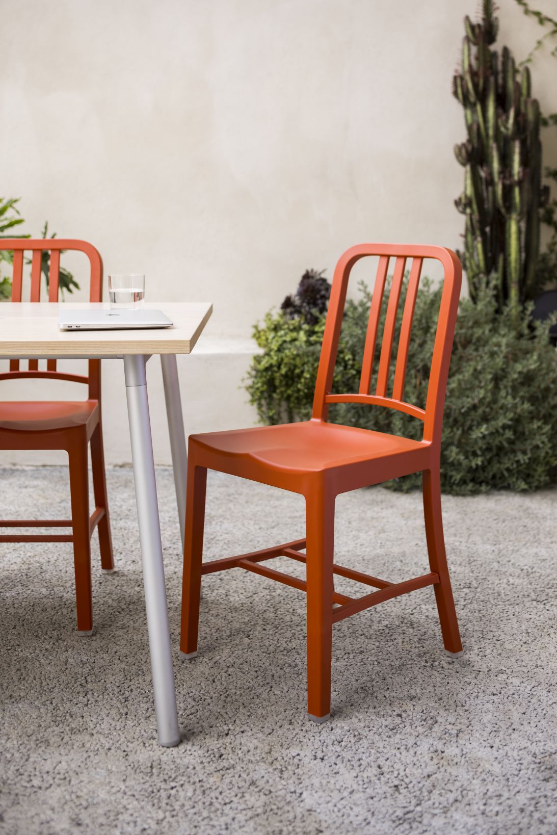 111 Navy Chair Chaise Emeco