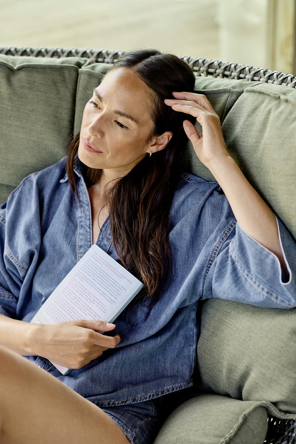 Mbrace Alu Outdoor Wing chair Fauteuil bergère Dedon