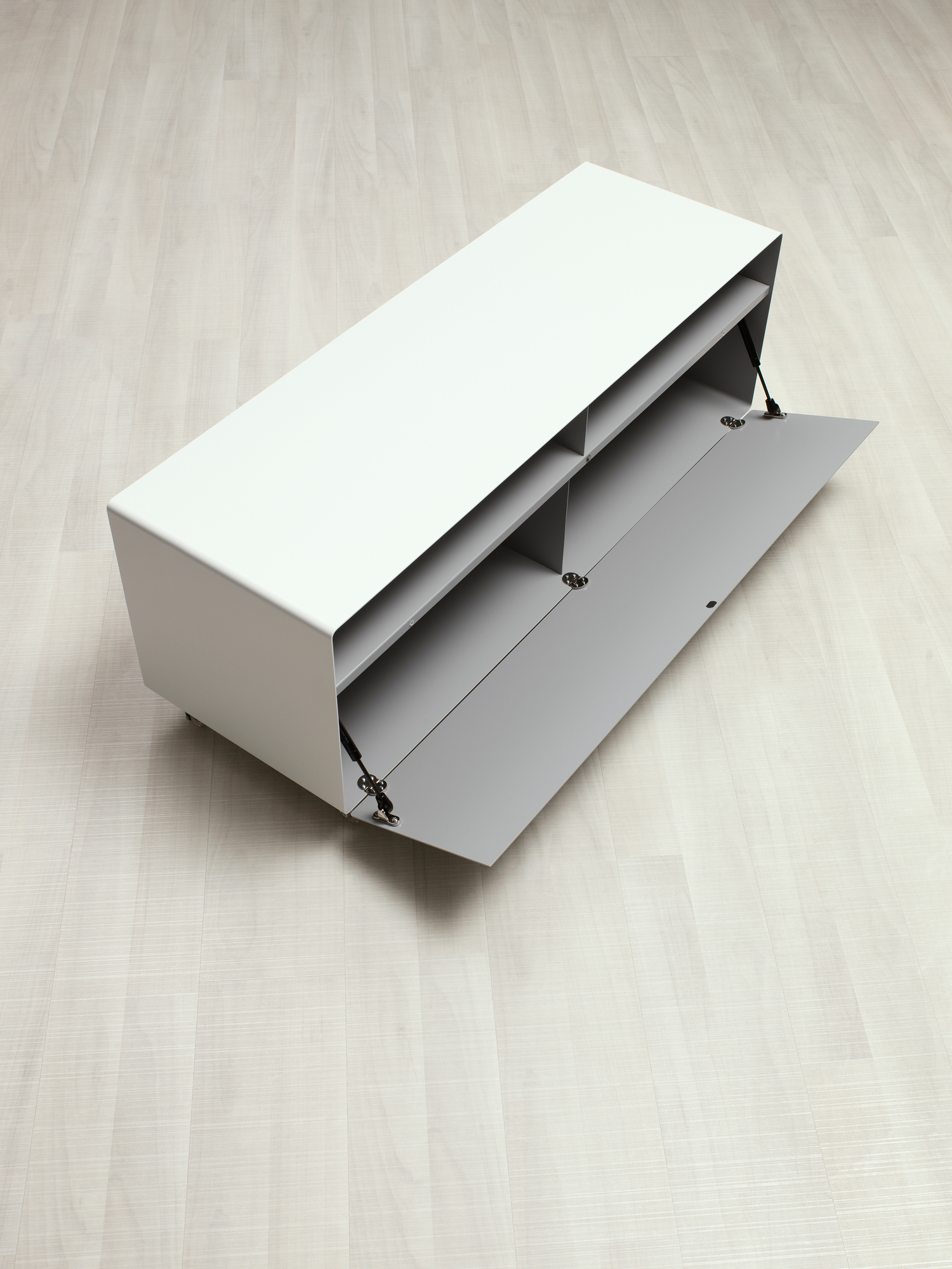 R109N Sideboard avec roulettes transparentes Müller Möbelfabrikation - QUICK SHIP