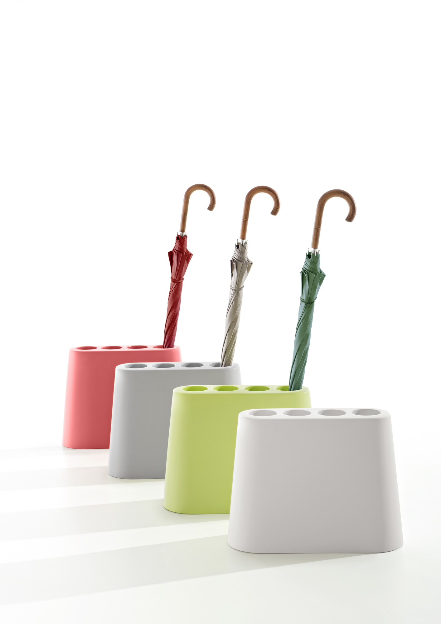Aki Support de parapluie Gris Clair B-Line