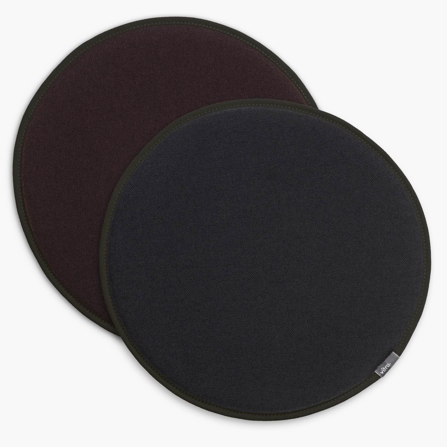 Seat Dot Sitzkissen Vitra-dunkelgrau-nero / kastanie-nero OFFRE SPECIALE