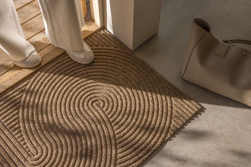 Heymat+ Tapis de sol intérieur / extérieur Sable Heymat