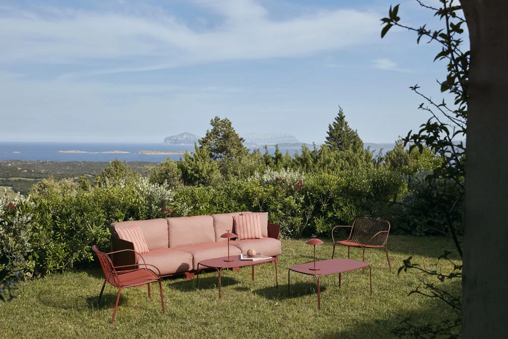 Pop Outdoor Canapé monobloc 3 places Kartell