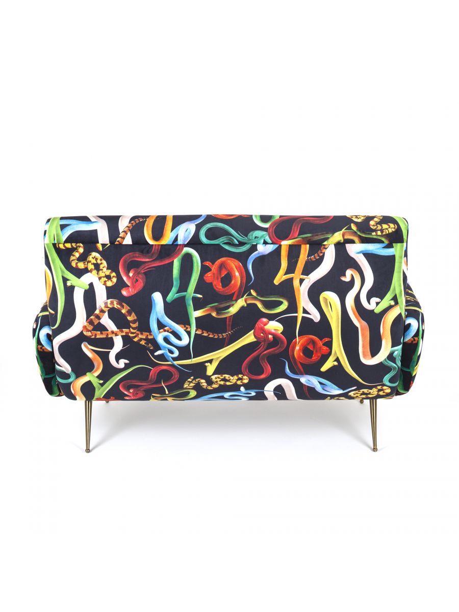 Toiletpaper canapé 2 places Snakes Seletti