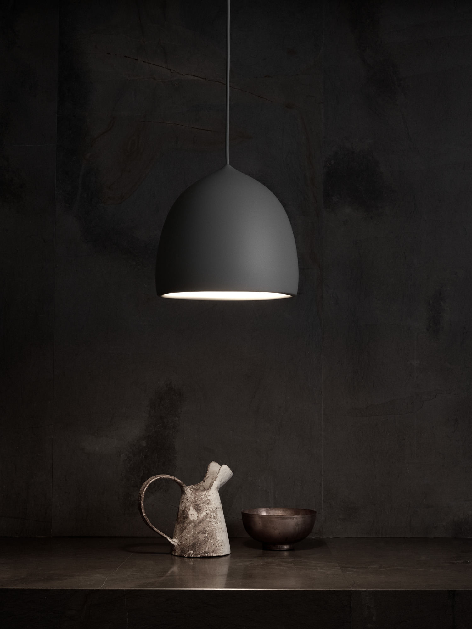Suspence P1 Lampe à Suspension Fritz Hansen Blanc