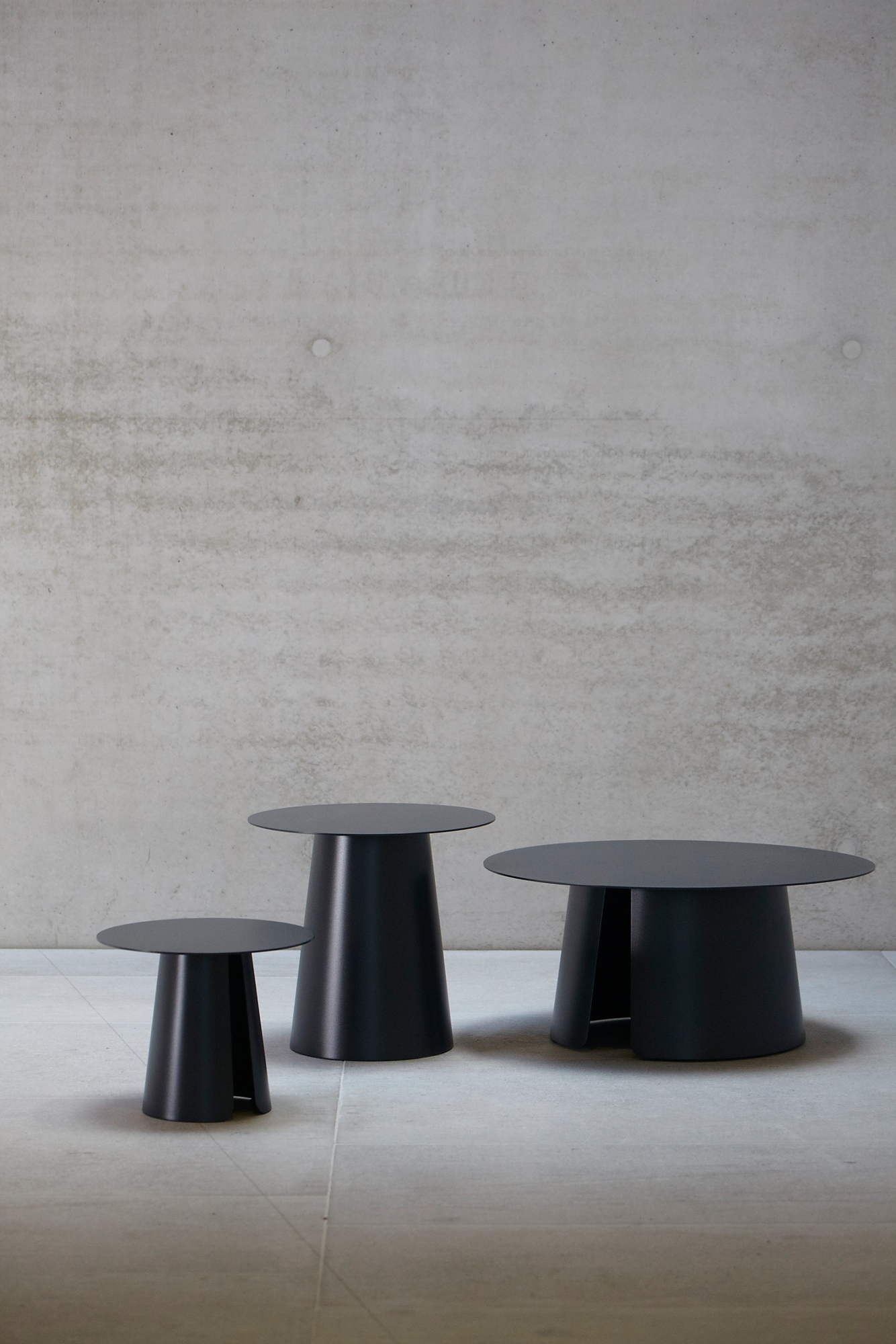 Feel table d'appoint blanc Ø40 Jan Kurtz