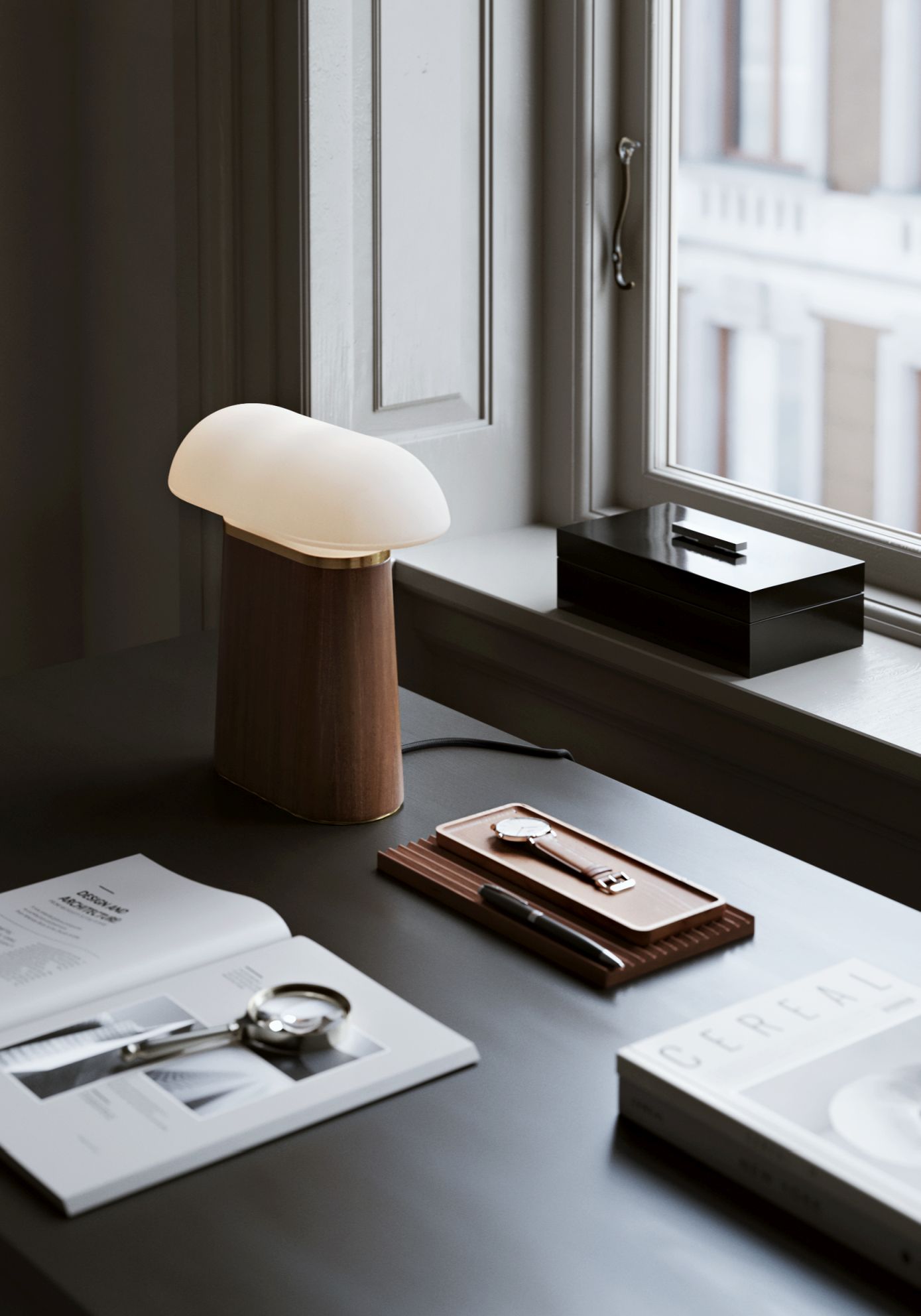 Nova Lampe de table Noyer Woud