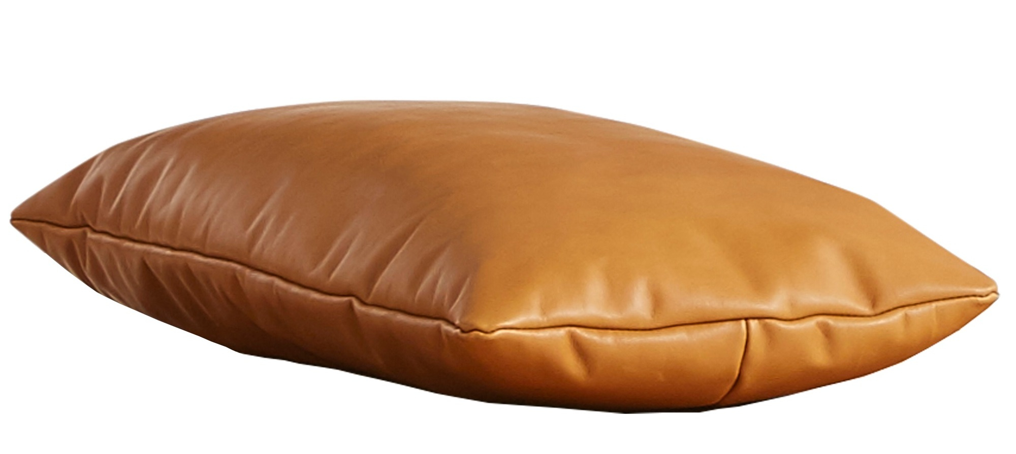 Level Daybed Pillow Coussin de Canapé Cognac Cuir Woud