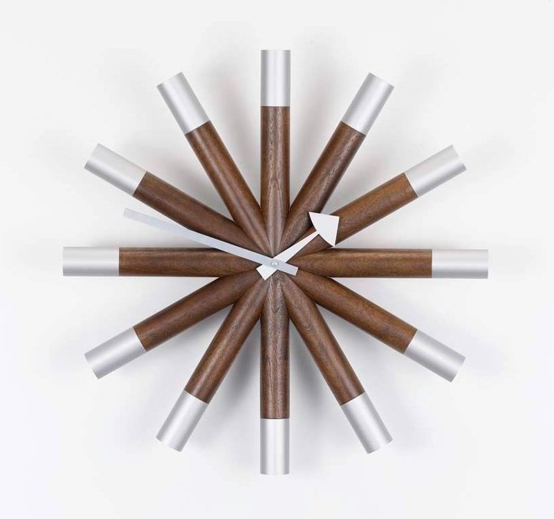 Wheel Clock Horloge Murale Vitra
