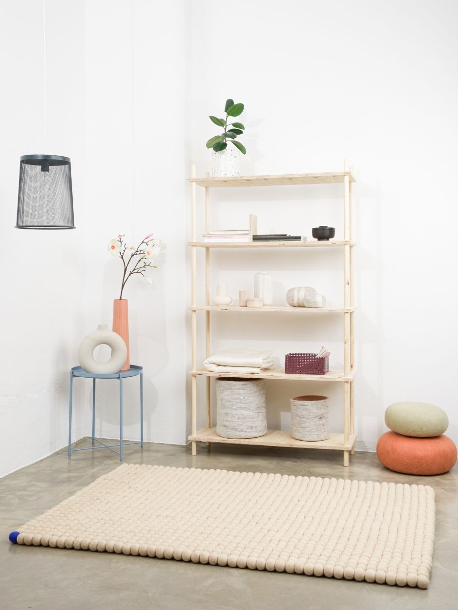 Big One Rectangulaire Tapis en feutre 180 x 260 cm myfelt
