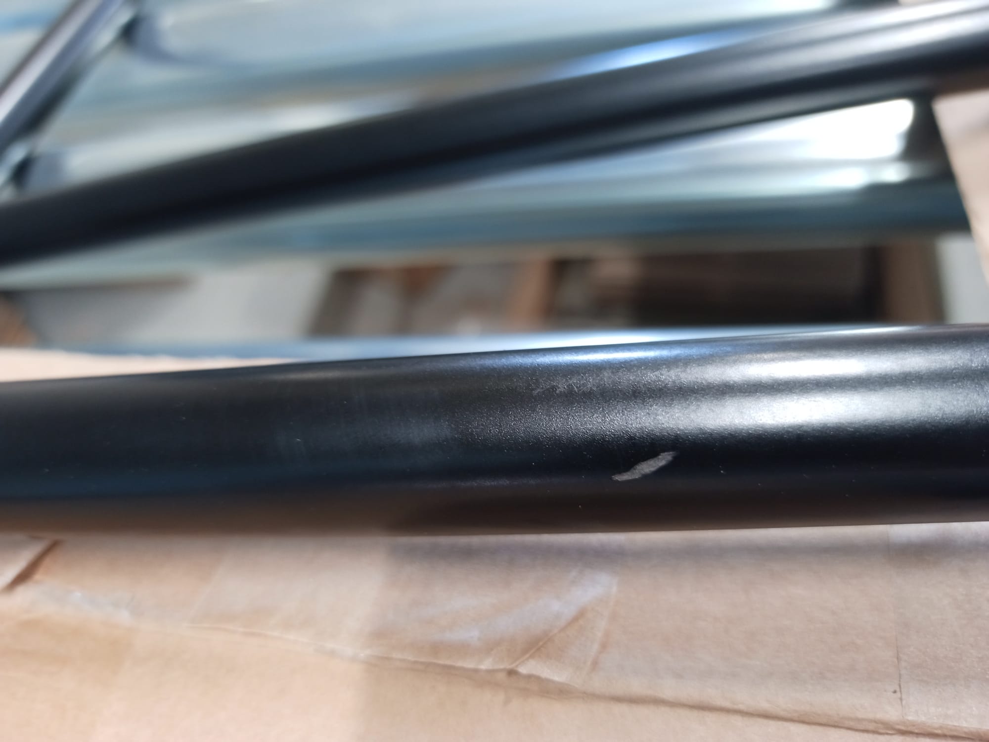 Cadre de table Eiermann 3, couleur NOIR, 58 x 29 cm, Richard Lampert OBJECTS IMPARFAITS