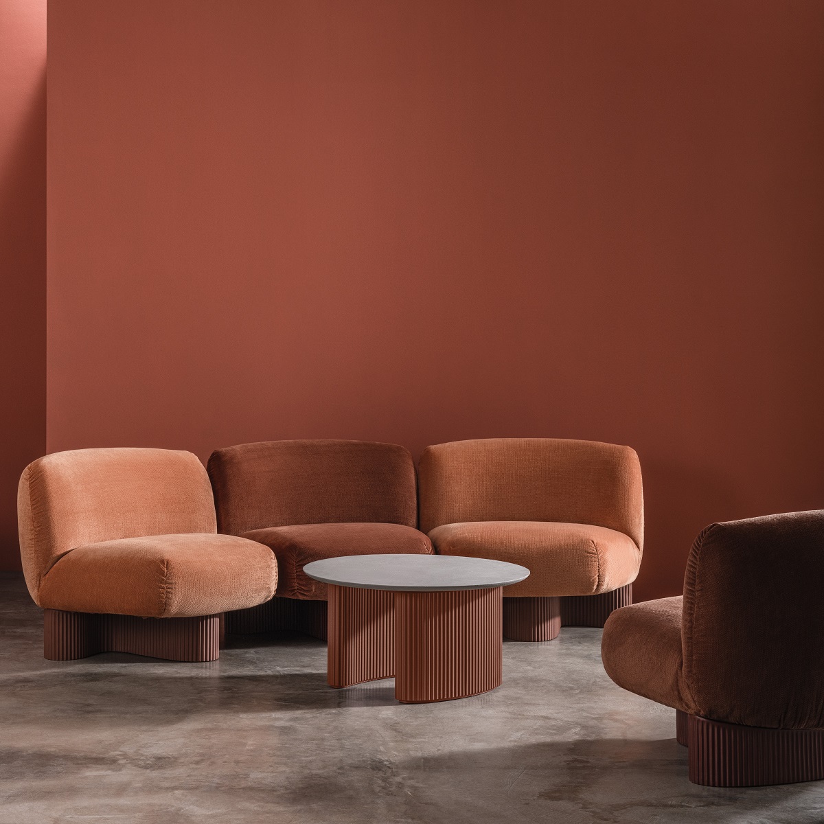 Bolete Lounge BIO SF1726 Canapé modulaire / Fauteuil Andreu World