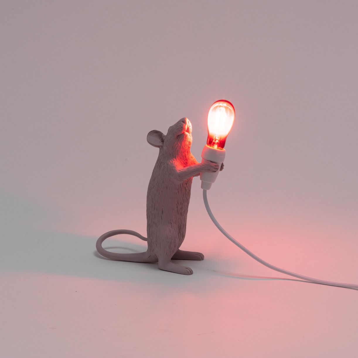 Mouse Lamp Step Love Edition Lampe de table USB Seletti