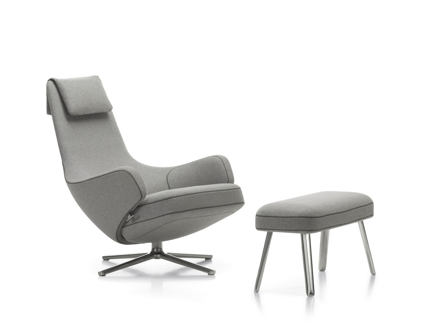 Fauteuil Repos + Panchina L 75 cm Vitra