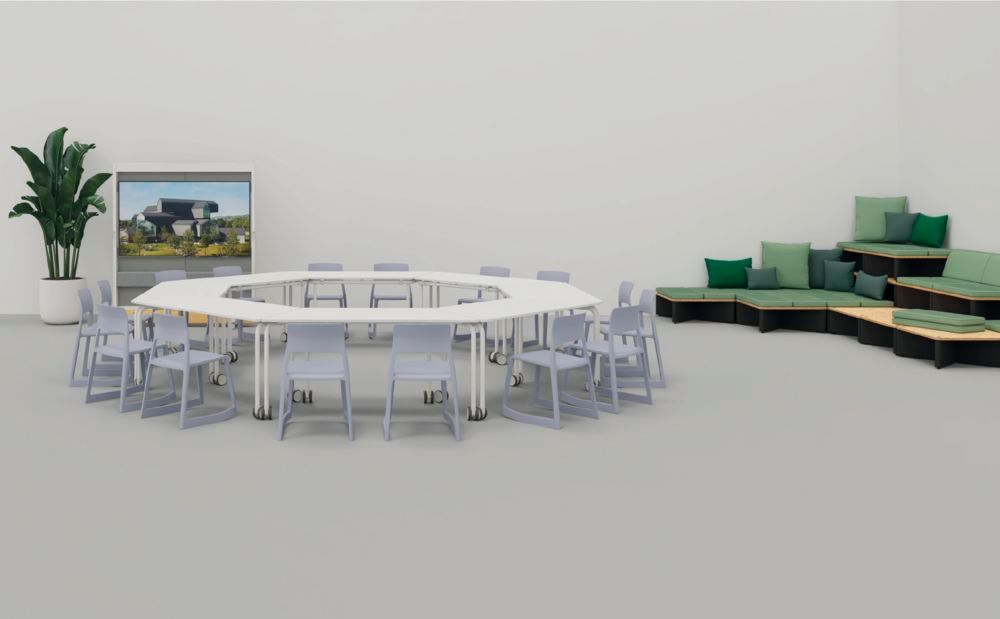 Table de réunion du sommet des scouts Vitra