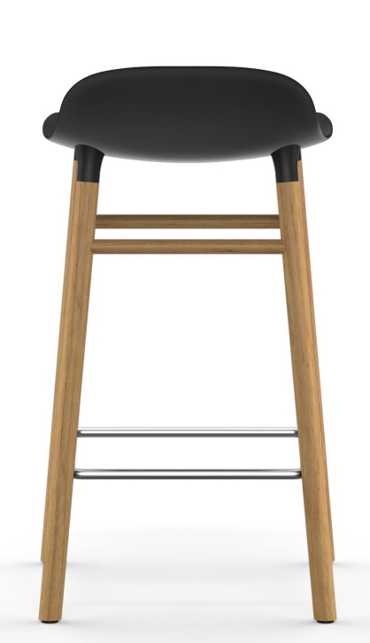 Form Barstool tabouret de bar H 65 cm Bois Normann Copenhagen