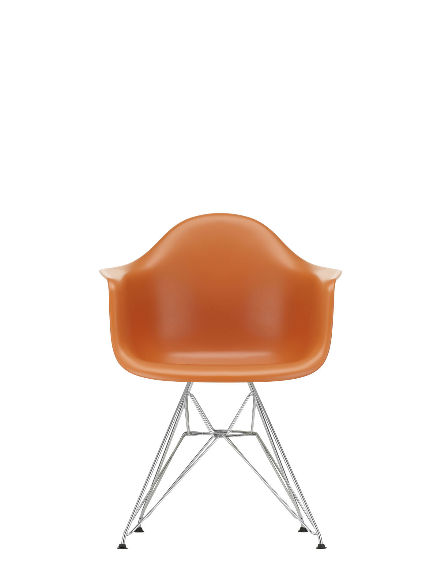 Eames Plastic Arm Chair DAR Chaise Vitra Noir - Sea blue