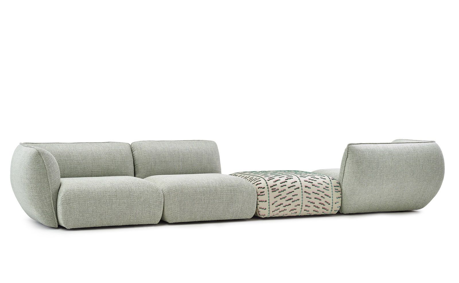 Canapé modulaire Mia Suggestion de combinaison 1 Freifrau Manufaktur