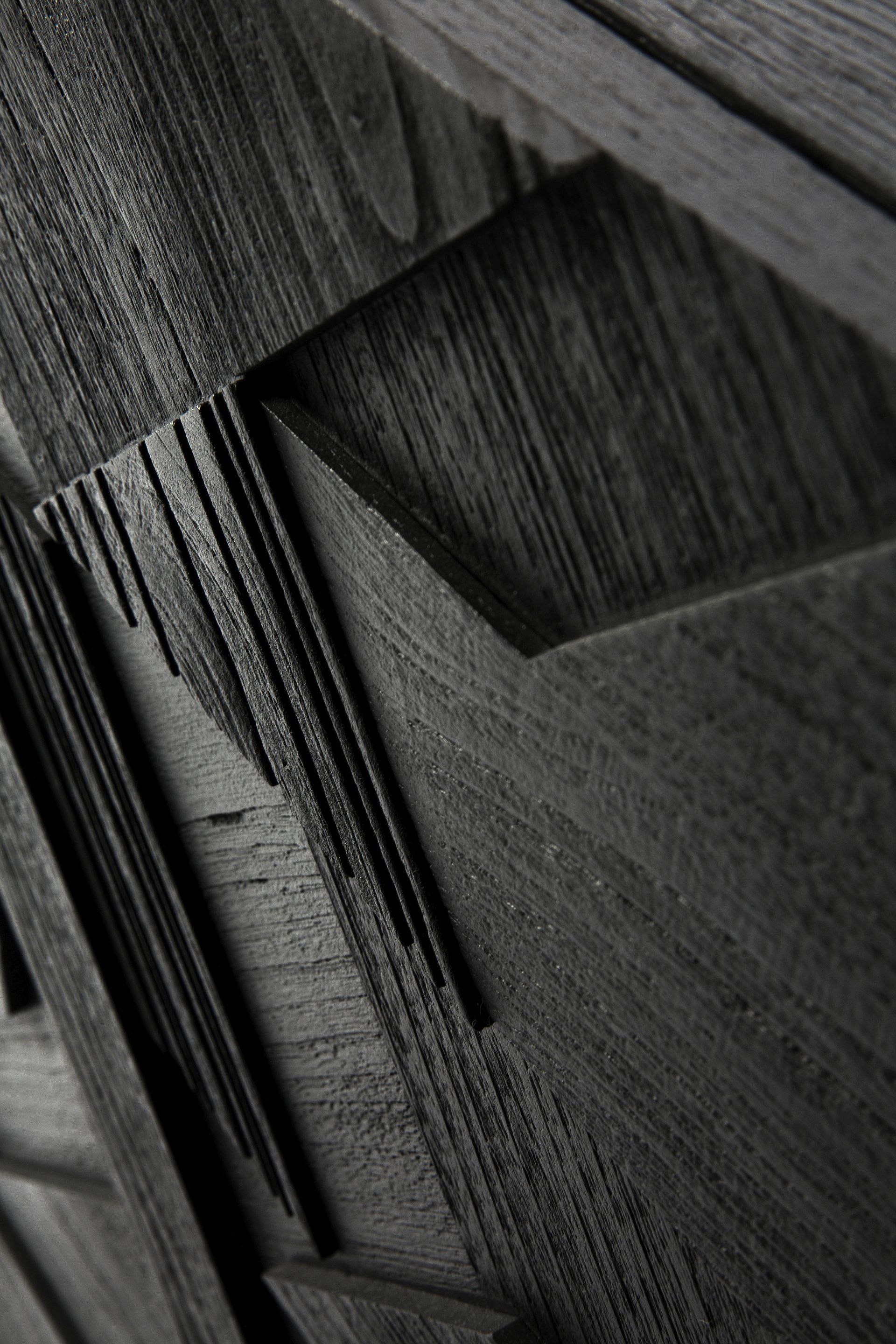 Graphic Buffet en teck noir Ethnicraft