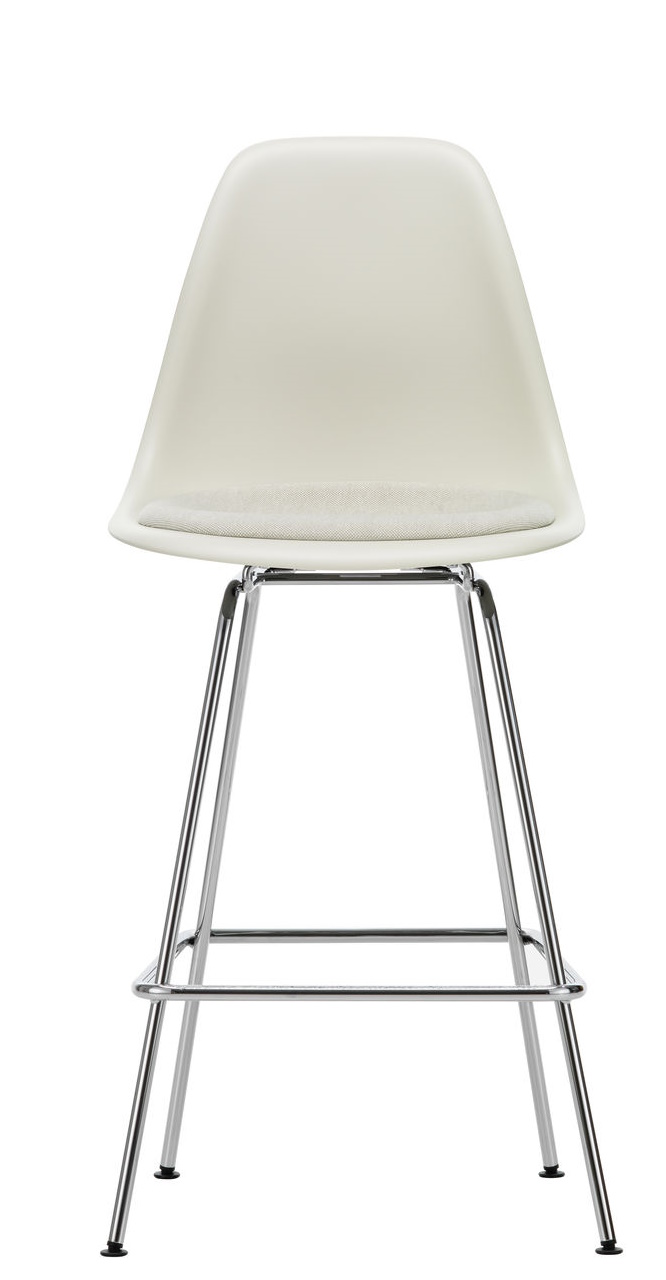 Eames Plastic Bar Stool Tabouret de bar moyen Vitra