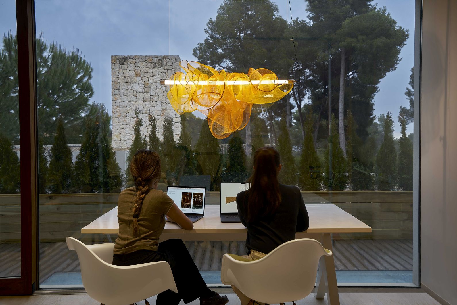 The Cloud Lampe suspendue Short L100cm LZF Lamps