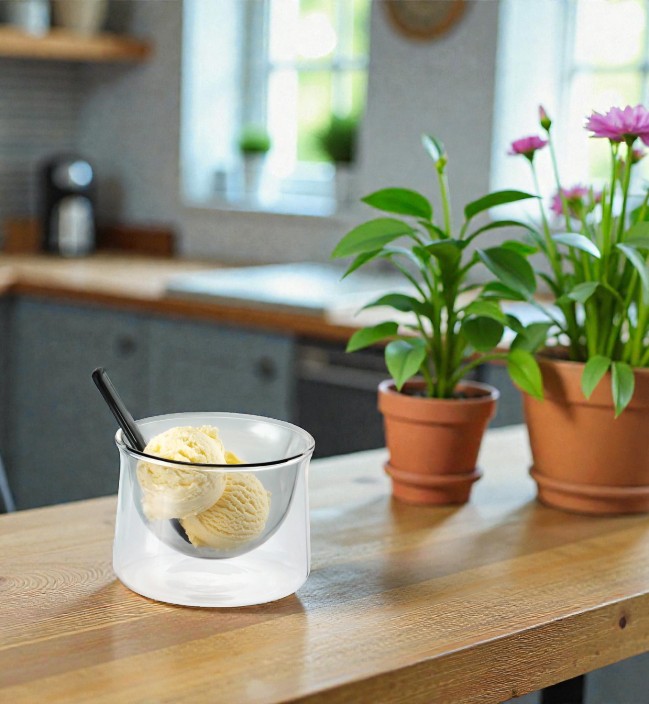 Gobelet à gelato avec cuillère Philippi