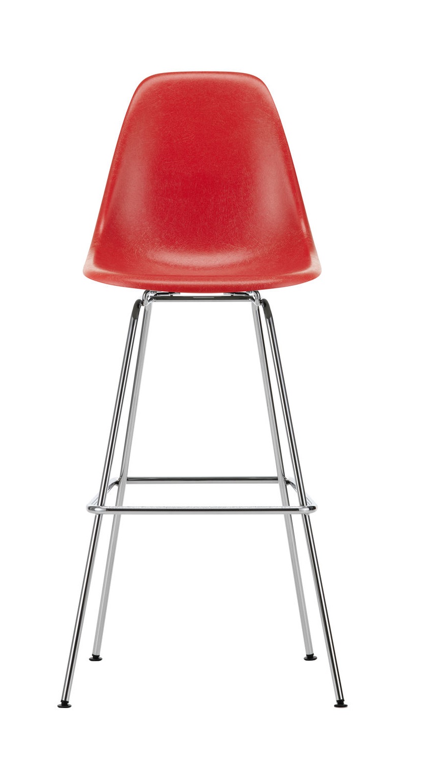 Eames Fiberglass Bar Stool High Tabouret de bar Vitra  