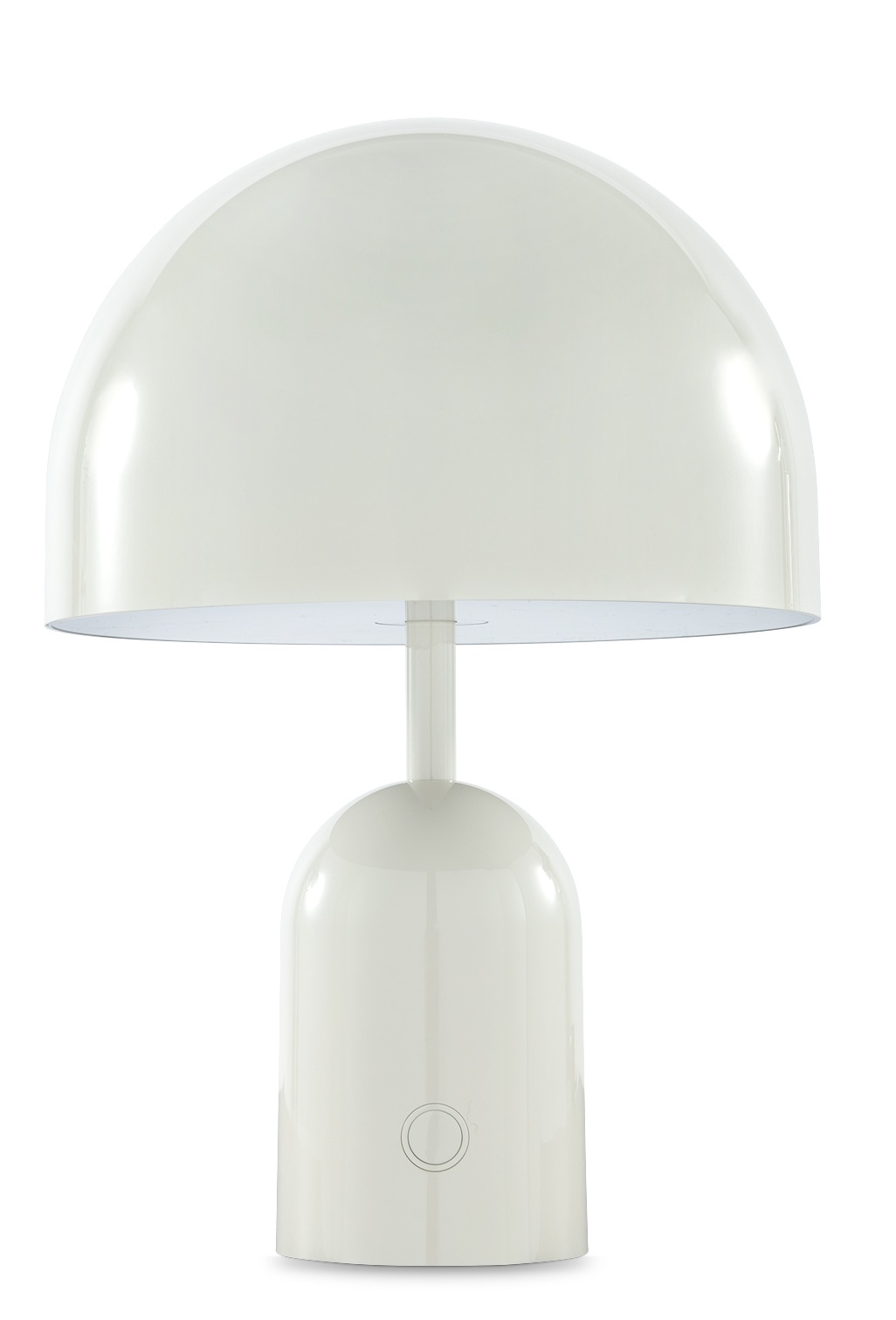 Bell Portable LED Table lamp lampe à batterie / lampe de table Tom Dixon Gris clair Hellgraue Bell Portable LED Tischleuchte von Tom Dixon, Akkuleuchte für Innen und Außen.