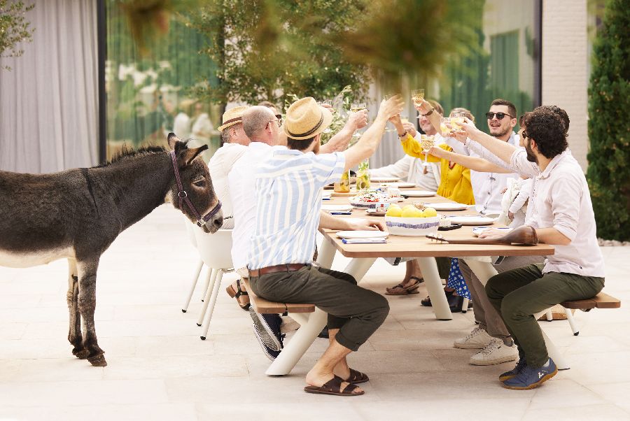 Panigiri Combo table et banc Combi Outdoor Extremis