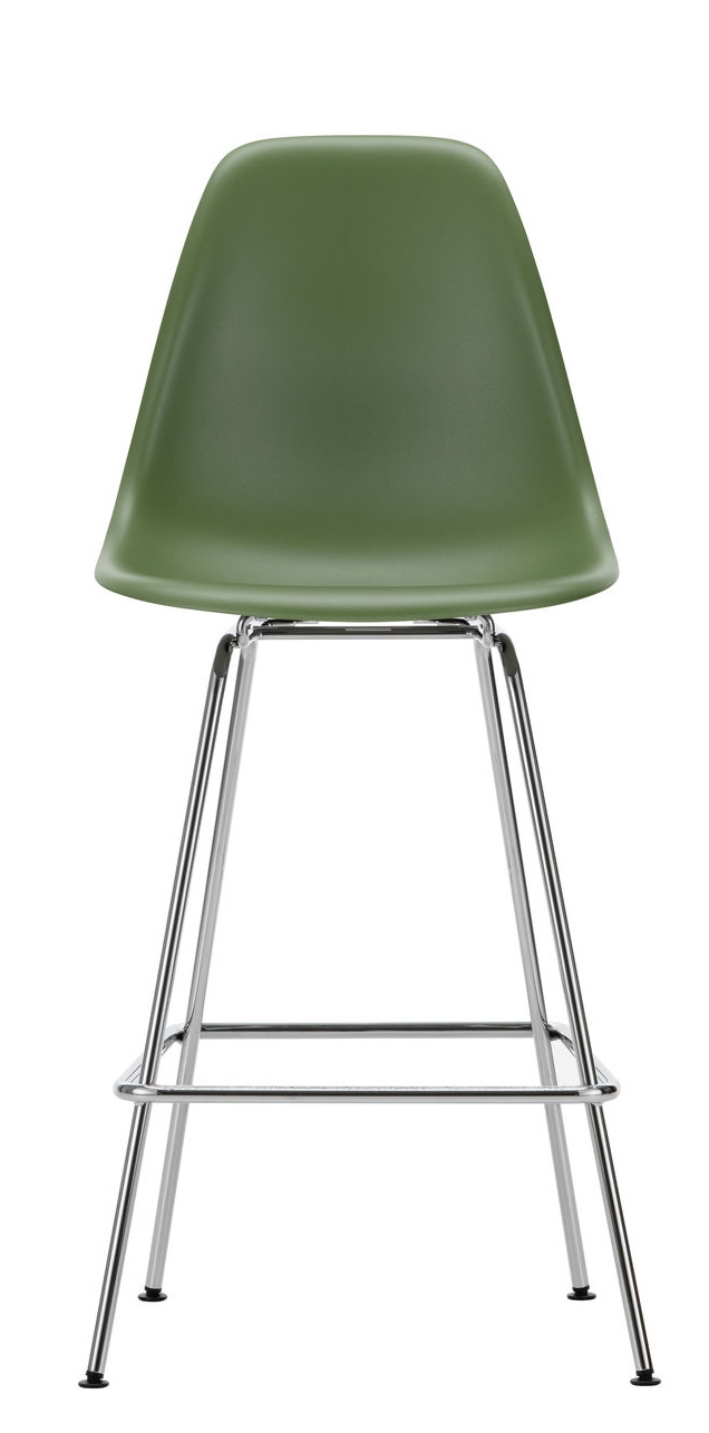Eames Plastic Bar Stool Tabouret de bar moyen Vitra