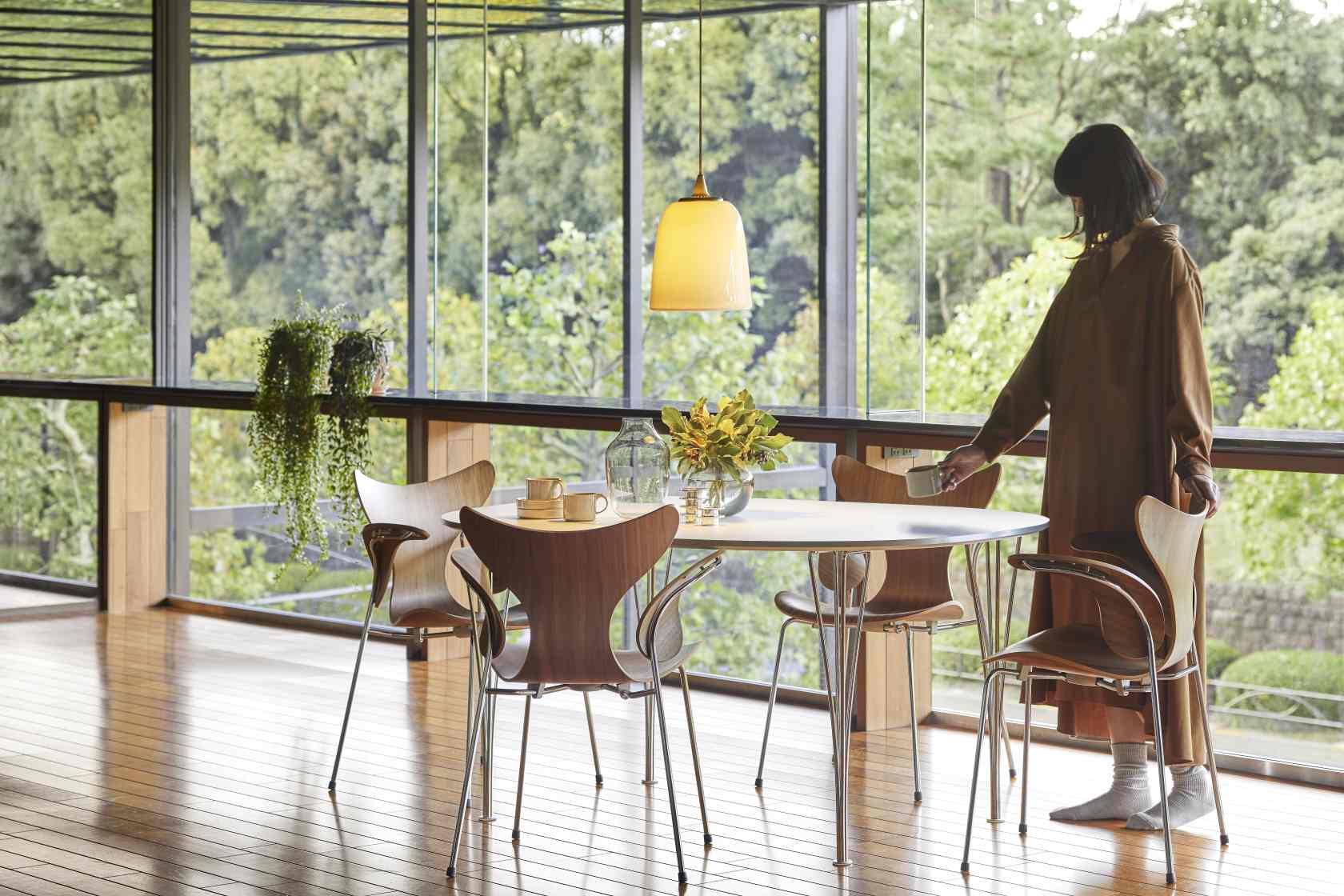Lily Accoudoir chaise 3208 Fritz Hansen