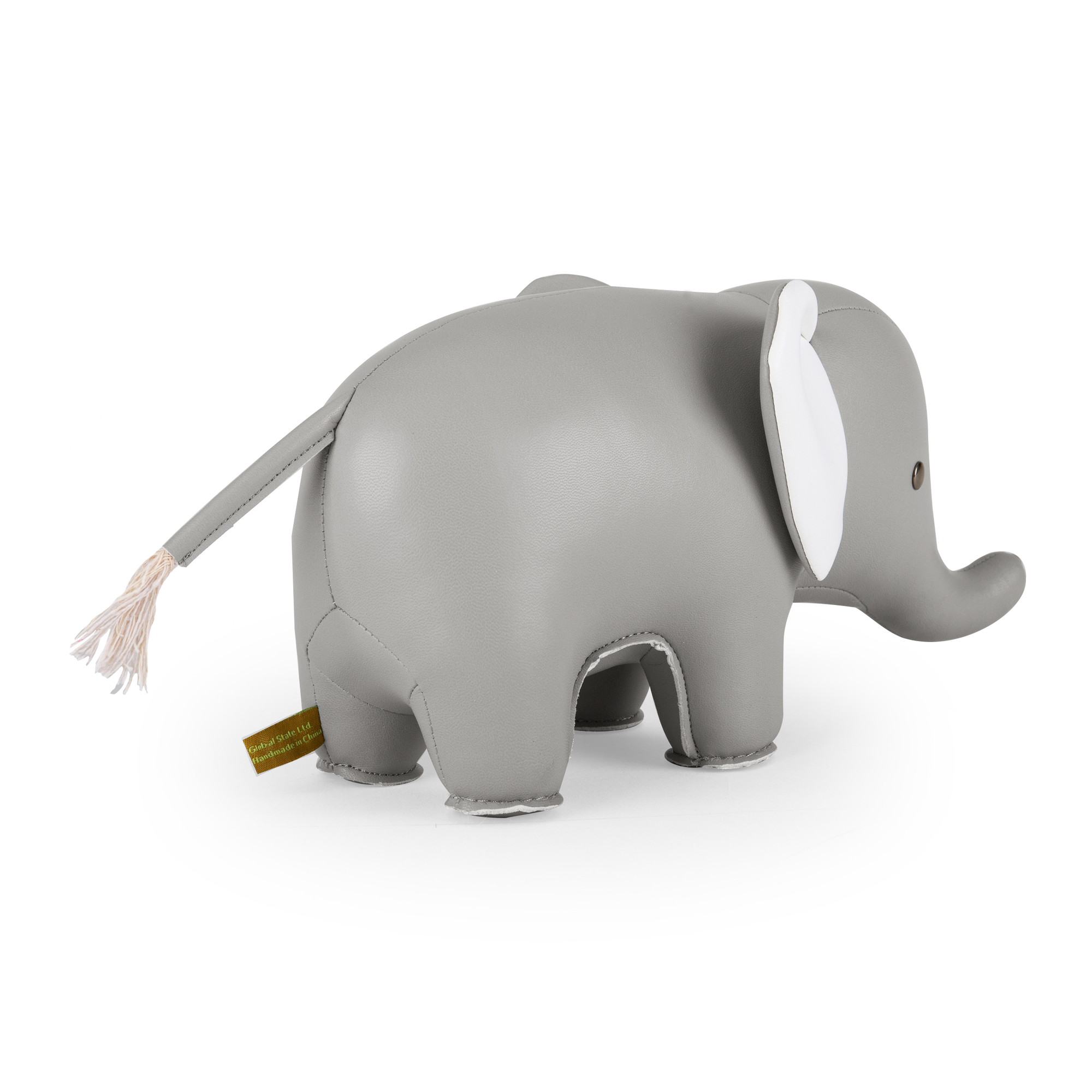 Serre-livres Classic Eléphant Gris/Blanc Züny