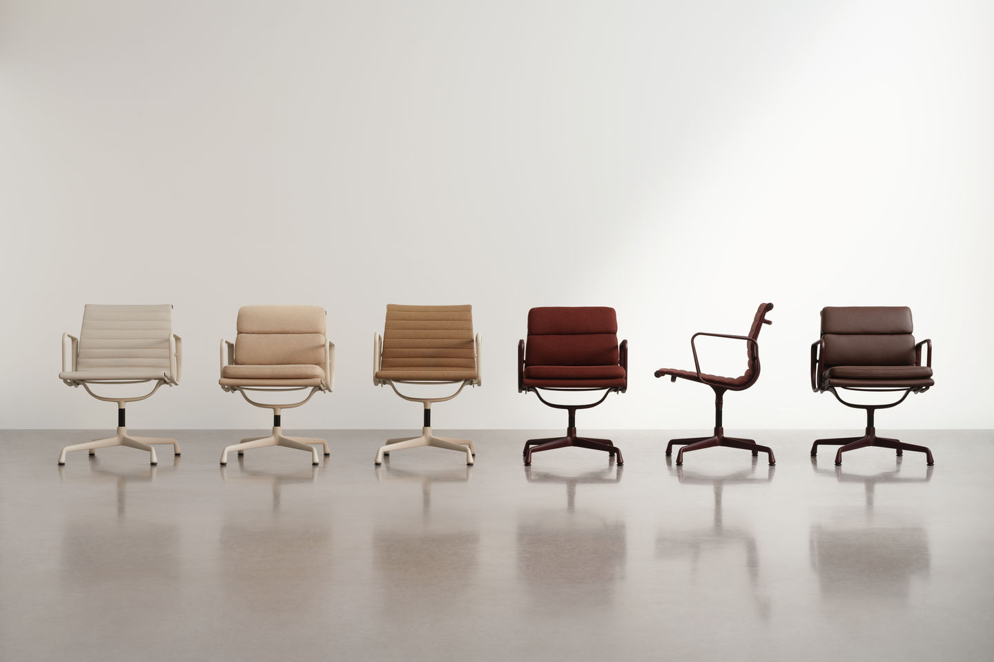 Soft Pad Chair EA207 / EA 207 Fauteuil Vitra