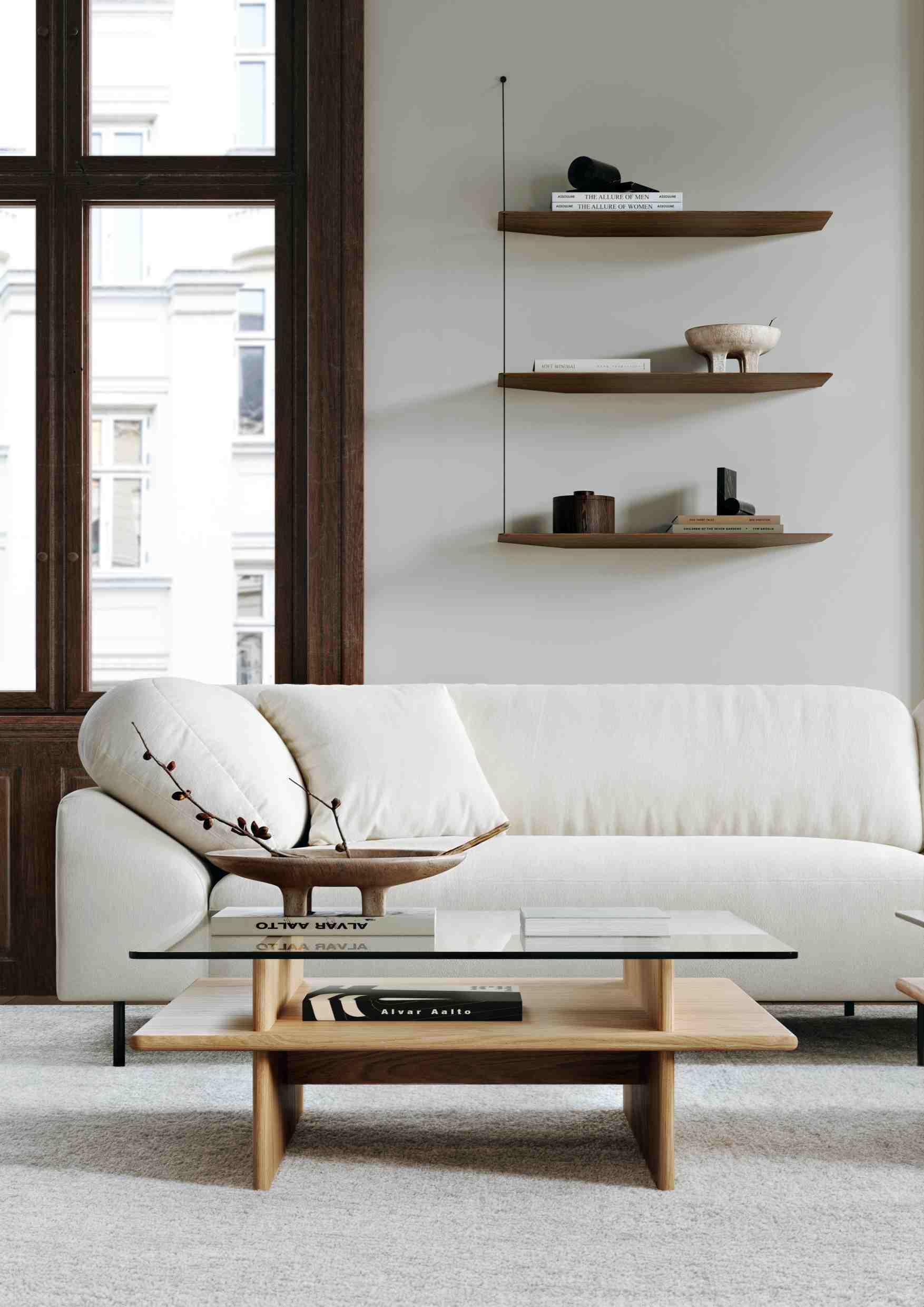 Parallel Coffee Table Table basse 120x60 cm Woud