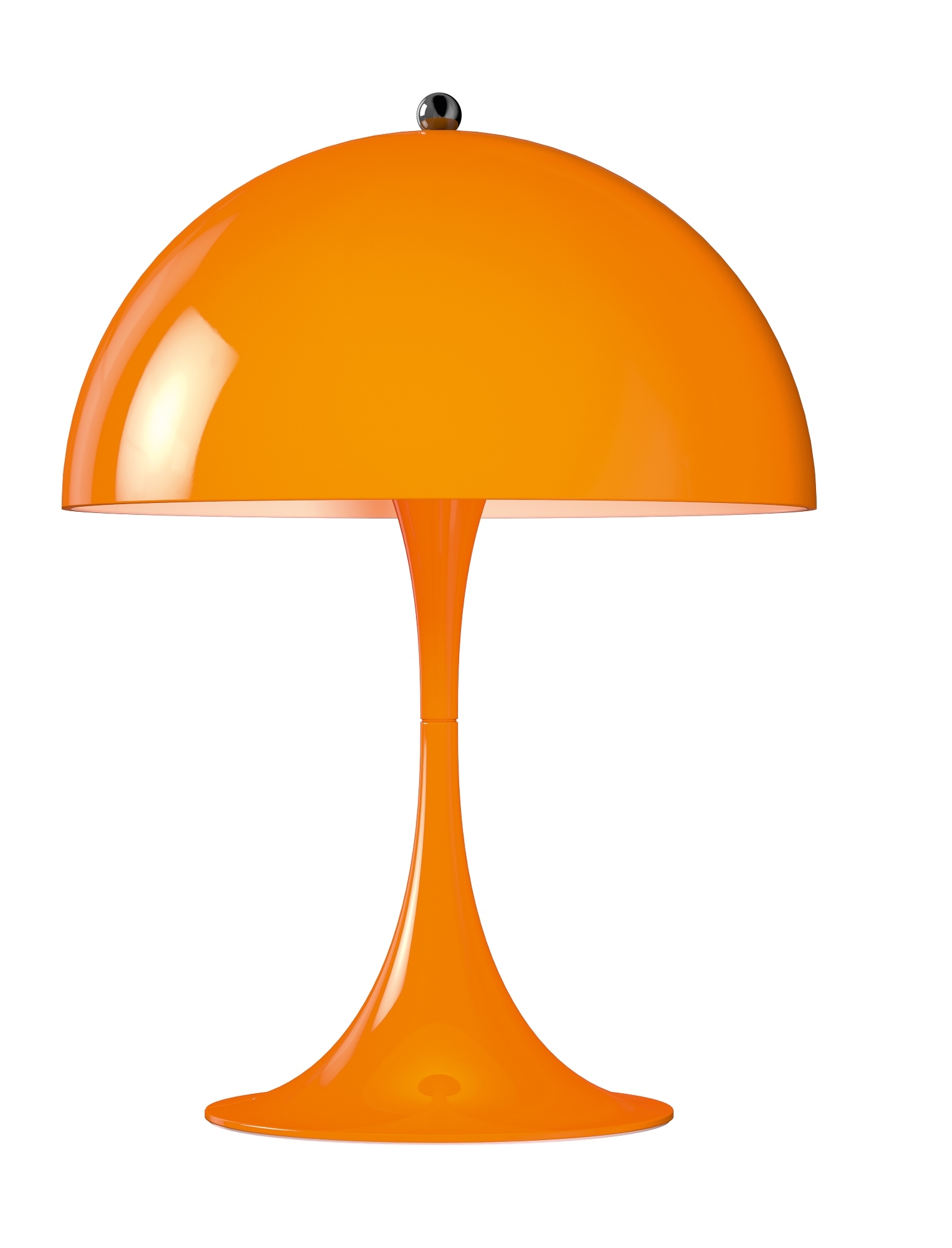 Panthella 250 Table lamp LED Lampe de Table Louis Poulsen Métal peint orange
