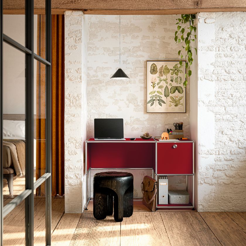 USM haller Bureau B21 blanc pur