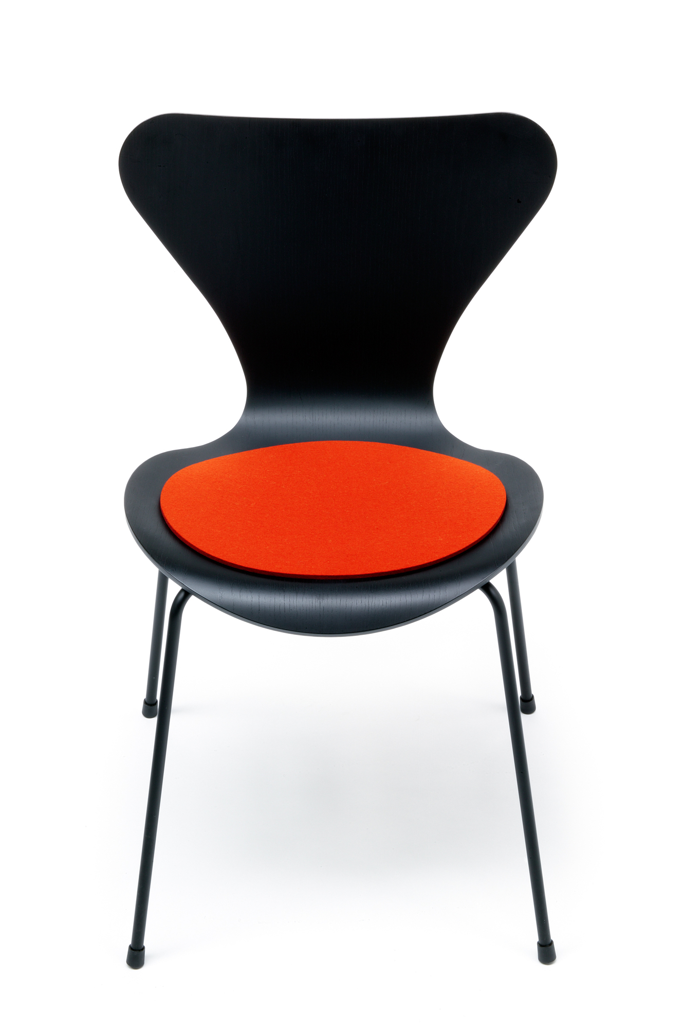Coussin de siège - Feutre Fritz Hansen 3107 Chaise Mangue Hey Sign
