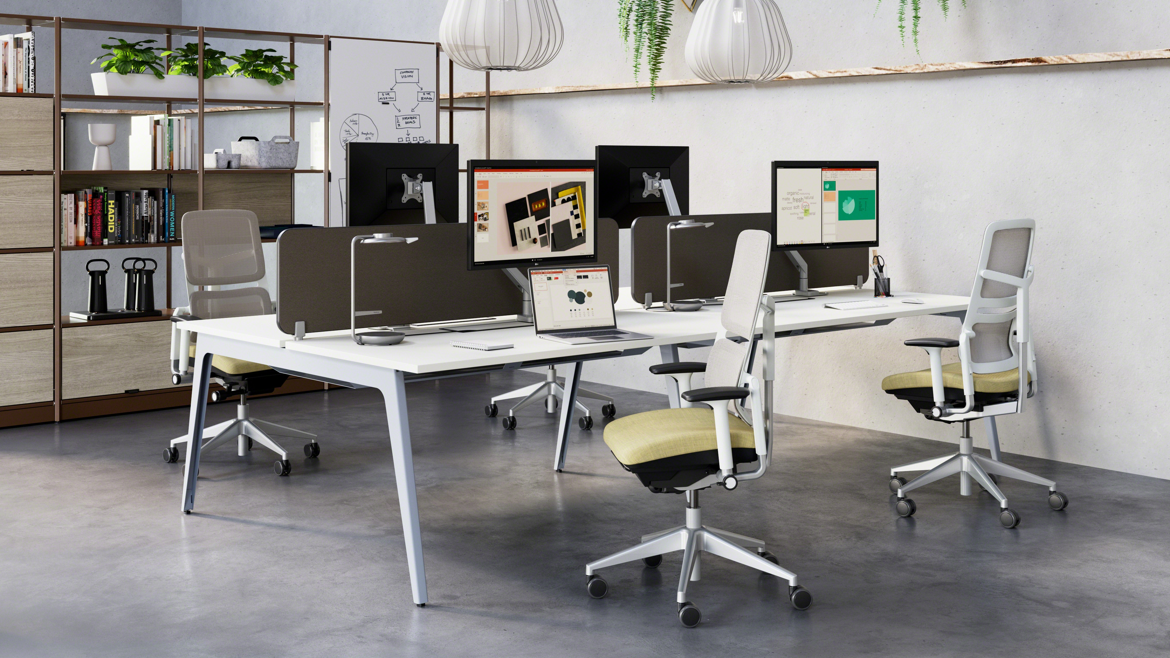 Please Fauteuil de travail Air avec dossier en maille Steelcase 