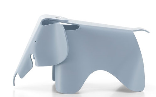 Eames Elephant Small petit RE Vitra bleu ciel