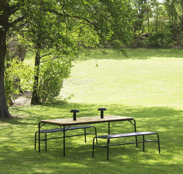 Vig Table 90 x 200 cm Table d'extérieur Normann Copenhagen  
