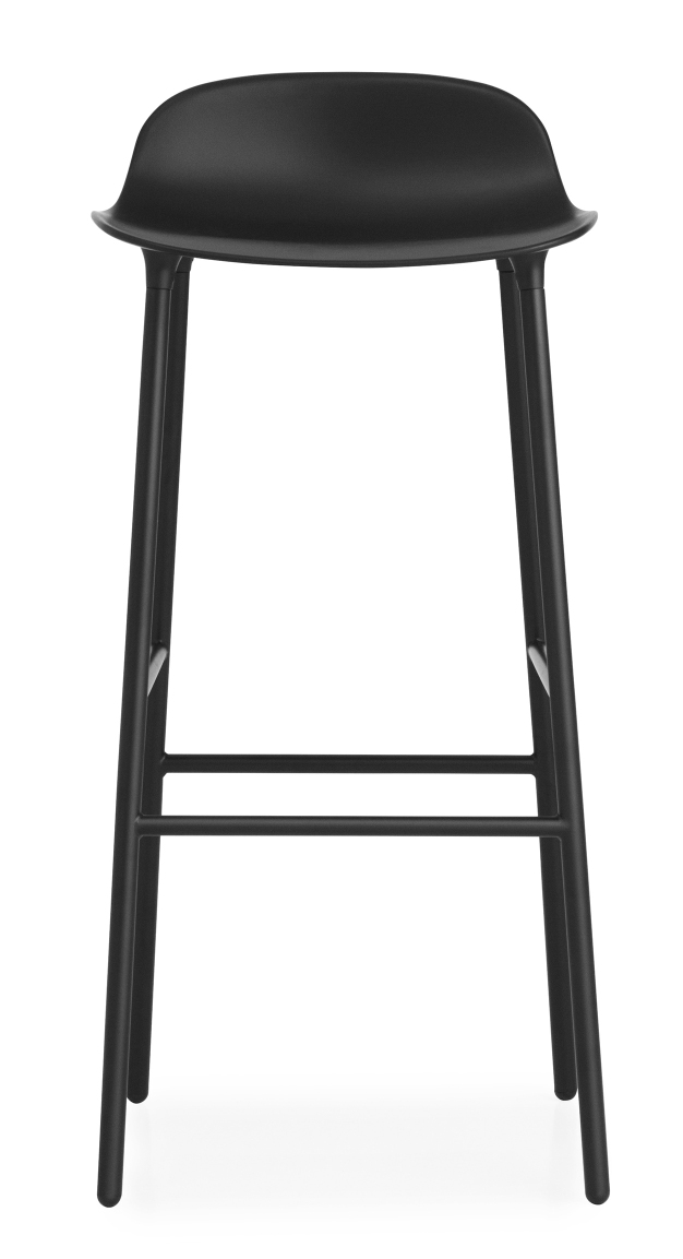 Form Barstool tabouret de bar H 75 cm Acier Normann Copenhagen