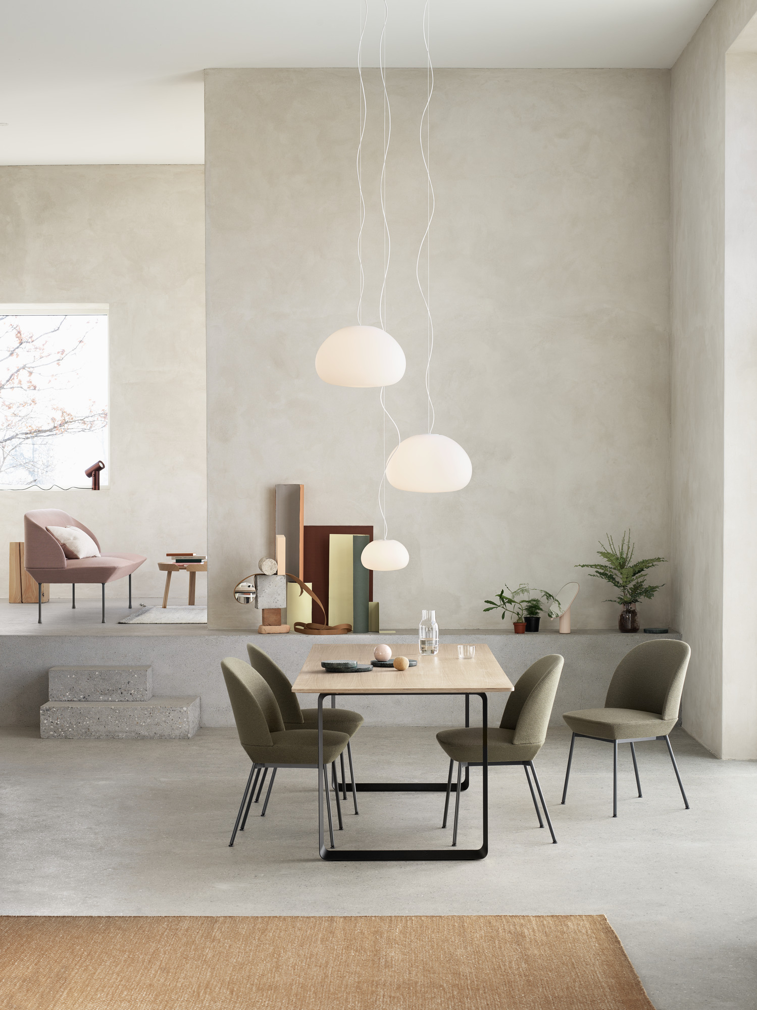 Oslo Side Chair Chaise Muuto Oslo Side Chair Chaise Muuto
