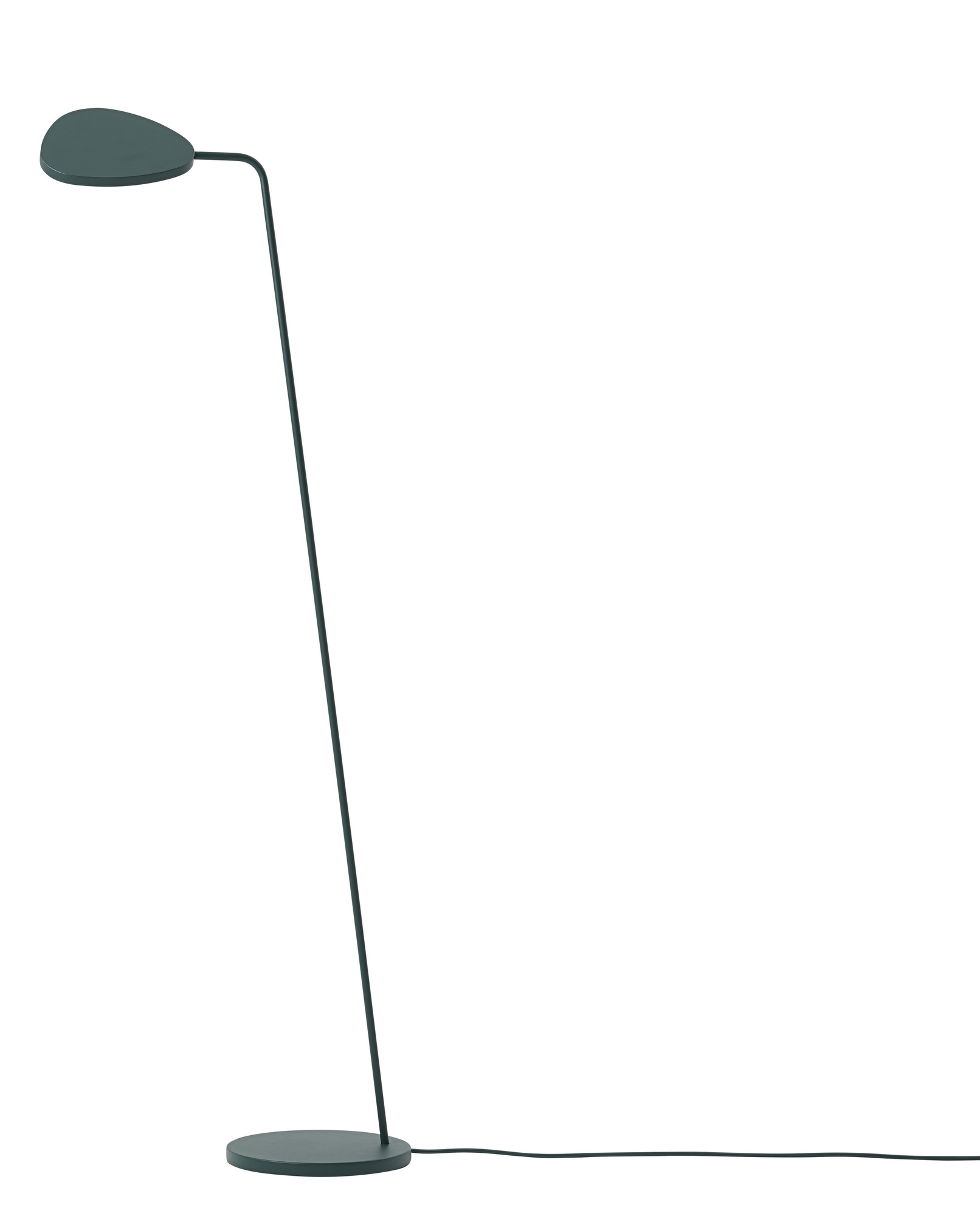 Leaf Floor Lamp Lampadaire Muuto Vert foncé Leaf Floor Lamp Lampadaire Muuto Vert foncé