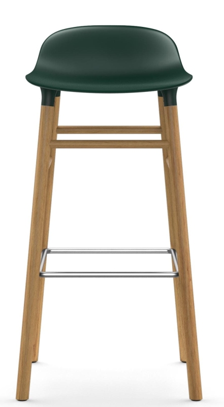 Form Barstool tabouret de bar H 75 cm Bois Normann Copenhagen