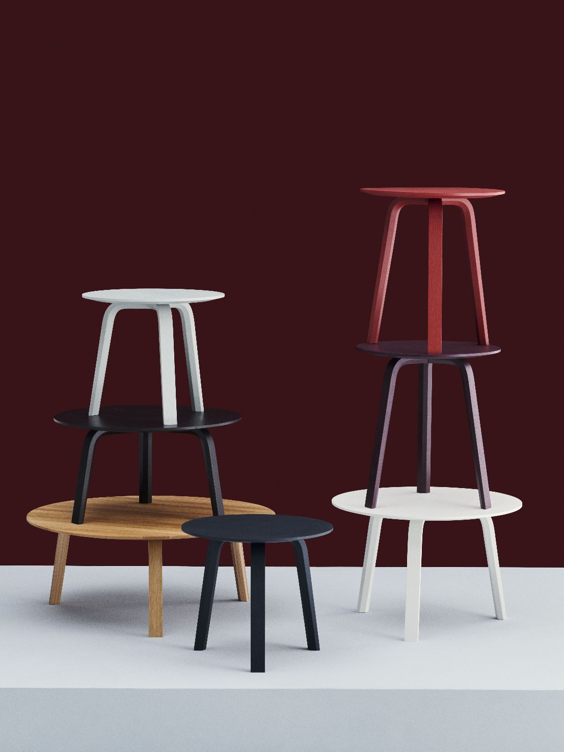 Bella Coffee Table Table d'appoint Ø 60 x H 39 cm Hay